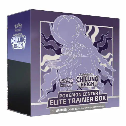 Chilling Reign Pokemon Center Elite Trainer Box [Shadow Rider Calyrex] Read Description